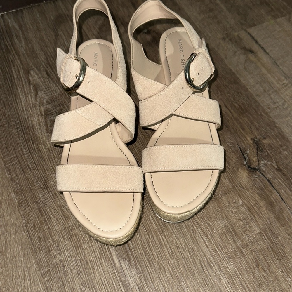 Marc Fisher Zain Espadrille Wedge Sandal